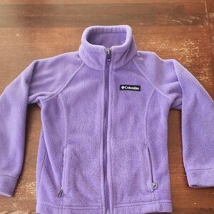 Columbia Kids Purple Fleece Jacket